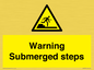 WV7807: Warning Submerged steps