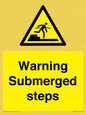 WV7807: Warning Submerged steps