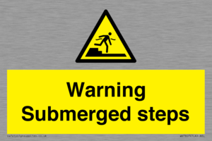 WV7807: Warning Submerged steps