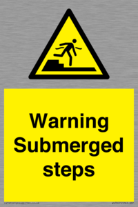 WV7807: Warning Submerged steps