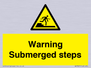 WV7807: Warning Submerged steps