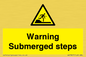WV7807: Warning Submerged steps