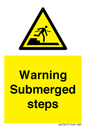 WV7807: Warning Submerged steps