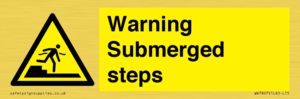 WV7807: Warning Submerged steps