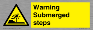 WV7807: Warning Submerged steps