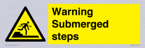 WV7807: Warning Submerged steps