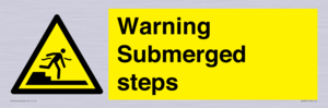WV7807: Warning Submerged steps