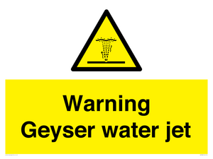 WV7808: Warning Geyser water jet