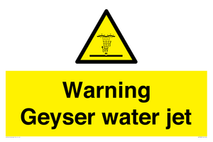 WV7808: Warning Geyser water jet