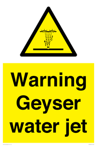 WV7808: Warning Geyser water jet