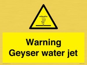 WV7808: Warning Geyser water jet