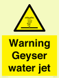 WV7808: Warning Geyser water jet