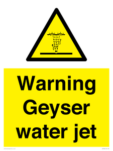 WV7808: Warning Geyser water jet