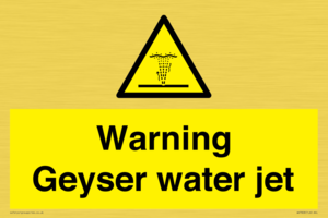 WV7808: Warning Geyser water jet