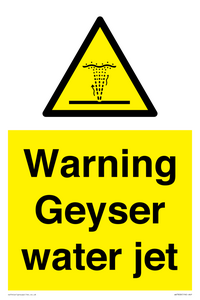 WV7808: Warning Geyser water jet