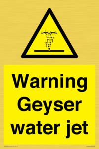 WV7808: Warning Geyser water jet