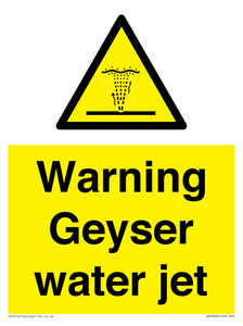 WV7808: Warning Geyser water jet