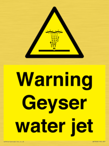 WV7808: Warning Geyser water jet