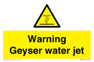 WV7808: Warning Geyser water jet