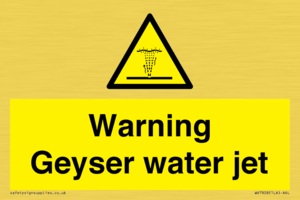 WV7808: Warning Geyser water jet