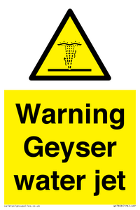WV7808: Warning Geyser water jet
