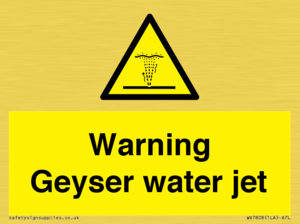 WV7808: Warning Geyser water jet