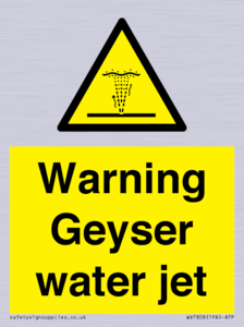 WV7808: Warning Geyser water jet