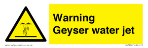 WV7808: Warning Geyser water jet