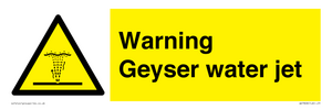 WV7808: Warning Geyser water jet