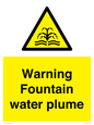 WV7809: Warning Fountain water plume
