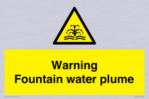WV7809: Warning Fountain water plume