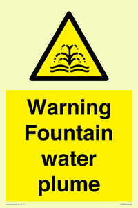 WV7809: Warning Fountain water plume