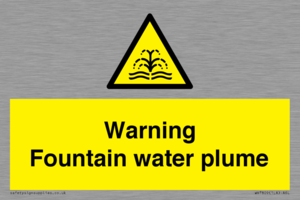 WV7809: Warning Fountain water plume