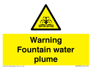 WV7809: Warning Fountain water plume