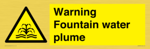 WV7809: Warning Fountain water plume