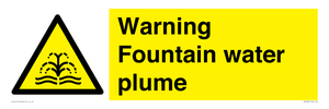 WV7809: Warning Fountain water plume