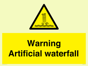 WV7810: Warning Artificial waterfall