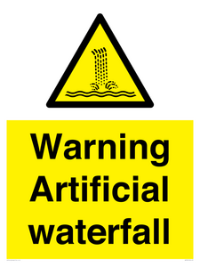 WV7810: Warning Artificial waterfall