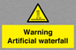 WV7810: Warning Artificial waterfall