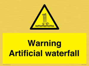 WV7810: Warning Artificial waterfall