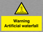 WV7810: Warning Artificial waterfall