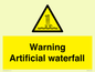 WV7810: Warning Artificial waterfall