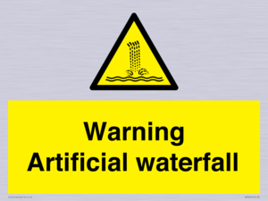 WV7810: Warning Artificial waterfall