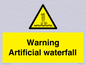 WV7810: Warning Artificial waterfall