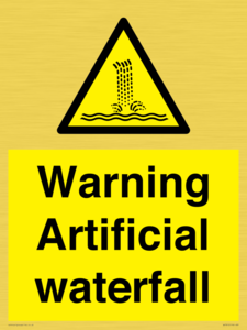 WV7810: Warning Artificial waterfall