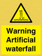 WV7810: Warning Artificial waterfall