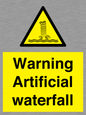 WV7810: Warning Artificial waterfall