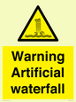 WV7810: Warning Artificial waterfall