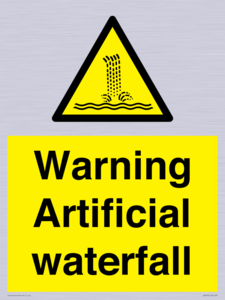 WV7810: Warning Artificial waterfall