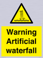 WV7810: Warning Artificial waterfall